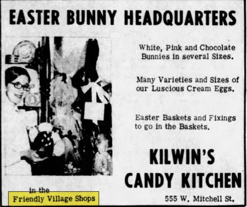 Friendly Village Shops - Mar 1969 Ad